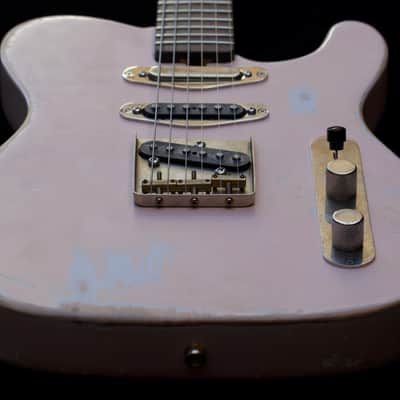 Soderlund Guitars Heavy Relic Shell Pink Nashville T-Style image 10