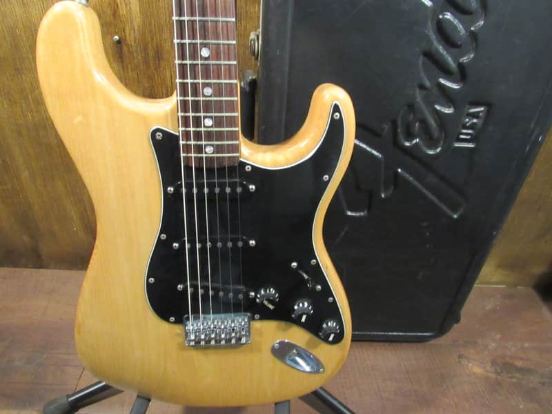 1979 USA Fender Stratocaster Natural Hardtail Guitar W/ Original  Hard Case image 1