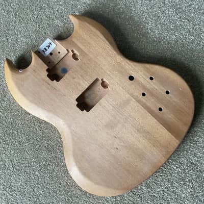 HH Mahogany Wood Solid Guitar Body image 1