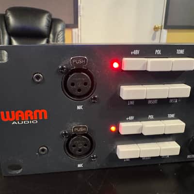 Warm Audio WA273-EQ 2-Channel British Microphone Preamp / EQ 2018 - Present - RAF Blue Gray image 2