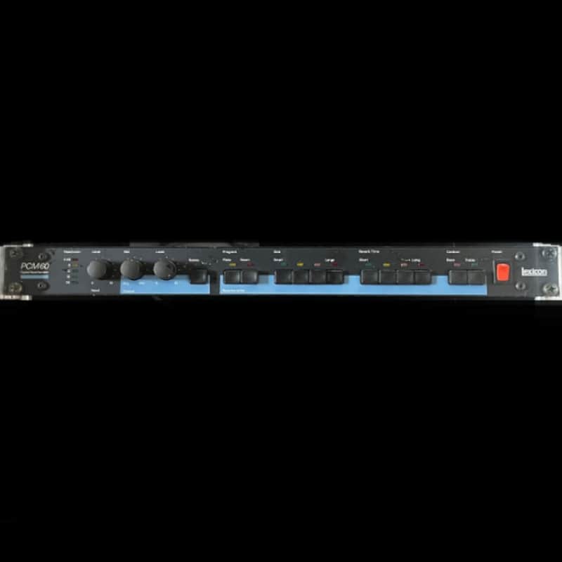Lexicon PCM 60 Digital Reverberator 1980s - Black image 1