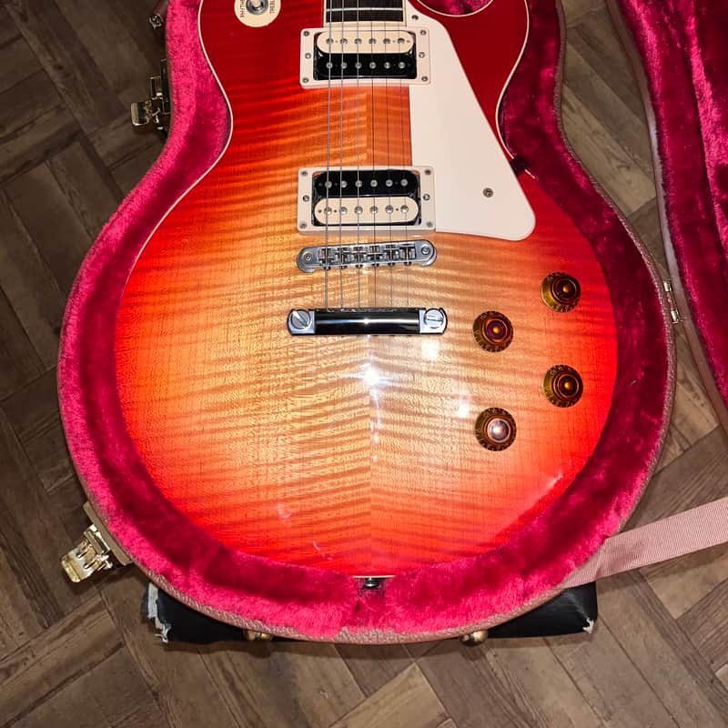2019 – 2020 Gibson Les Paul Traditional Pro V Washed Cherry Su…