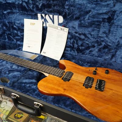 ESP USA TE-II - Koa Natural 6-String Electric Guitar (#20/25 Made) image 4