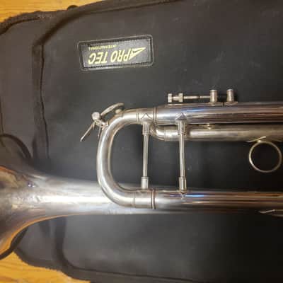 Vintage Bach Stradivarius 180S37 Silver Trumpet--Serviced, Extras! image 4