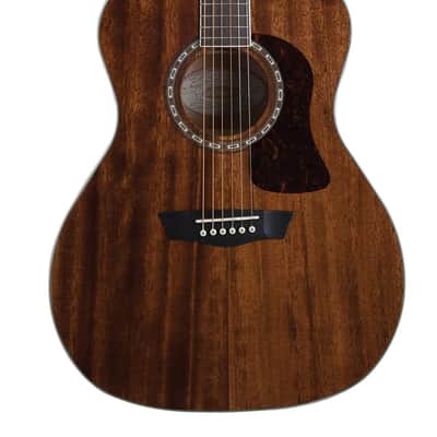 Washburn Heritage 10 Series Grand Auditorium Acoustic Guitar, Natural (HG12S-O-U) image 1