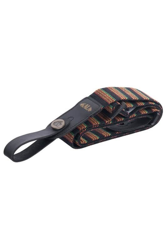 KALA RASTAFARIAN STRIPE HANDMADE UKULELE STRAP image 1