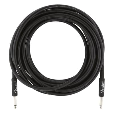 Fender Professional Instrument Cable BLK 7,5 m - Instrument Cable image 2
