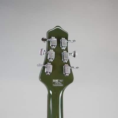 Danelectro Dan O. Cool Electric Baritone Guitar - Green image 7
