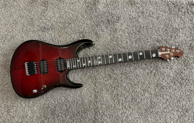Vailant Guitars / Gavrylenko Ernie Ball Music Man JP15 style Custom shop boutique guitar for Sterling SUB price 2012 exclusive unique metal fusion jazz Dimarzio Schaller Hannes Stratocaster superstrat solid body Electric Guitar blues jazz rock image 1
