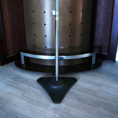 Vintage RARER 1960's Atlas Corp MS25 model microphone floor stand MS10C MS12C MS20 Johnny Cash # 1 image 12