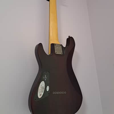 Schecter Omen-8 2012 - Present - Walnut Satin image 5