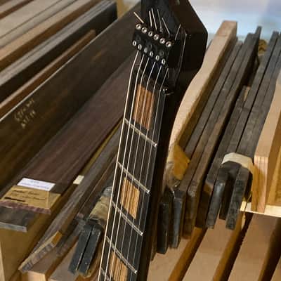 Handmade Custom 6-String Headless Electric Guitar | Original Design | Ready to Ship Premium craftsmanship, exceptional tone, and a one-of-a-kind playing feel. Handmade Custom 6-String Headless Electric Guitar | Original Design | Ready to Ship 2026 - Black image 8