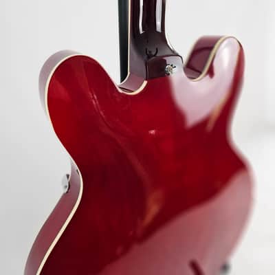 Stellar Mercury 008 Red ES-335 Type Clone - Maple, Rosewood image 9