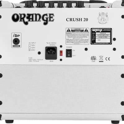 Orange Crush 20 White 50th Anniversary Limited Edition image 7