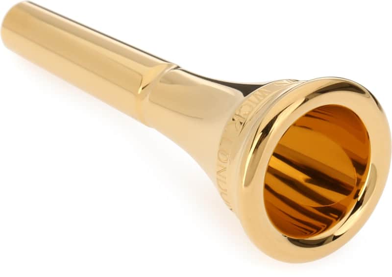 Denis Wick Classic Gold-plated French Horn Mouthpiece - 7N image 1