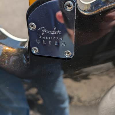 Fender American Ultra telecaster - Texas Tea image 13