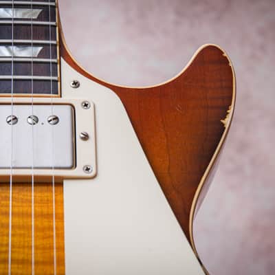 GIBSON USA Custom Shop Signature Jimmy Page "Number Two" Les Paul Reissue Tom Murphy Aged 41# "Page Burst" (2009) image 9