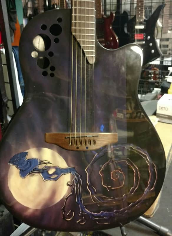 Ovation The Demented Collection DJA34 ひび Ovation DJA34 Bone Yard review | MusicRadar