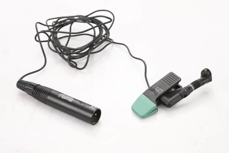 AKG C418 Clip-On Condenser Microphone Drum Mic #46623 | Reverb