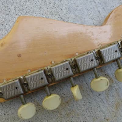 VINTAGE 1956 FENDER MUSICMASTER W/ CASE PRE-CBS MUSIC MASTER 1957 REFIN image 8