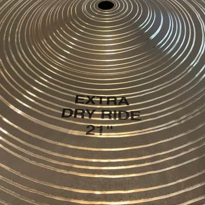 Paiste Masters Extra Dry Ride Cymbal 21" image 3