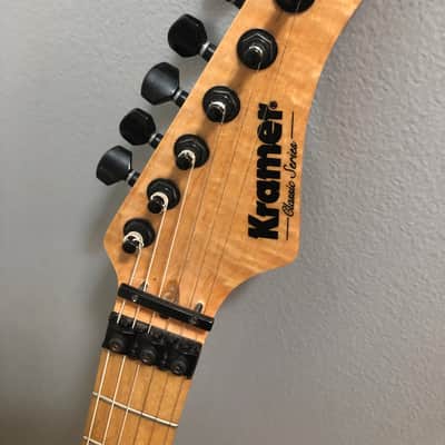 Kramer Pacer Reissue Electric Guitar w/Floyd Rose Tremolo System 1980s image 4
