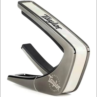 Taylor Pearl Thalia guitar capo Black Chrome image 1