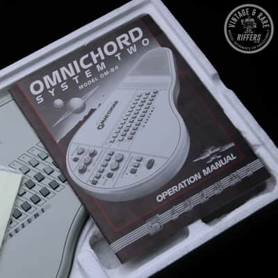 *Mint NOS* Suzuki Omnichord System Two Model Synthesiser OM-84 | inc. Original Box & Packaging, Carrier Bag, Manual, and Power Supply | 1980s Synthesizer Digital Synth OM84 | All Original image 6
