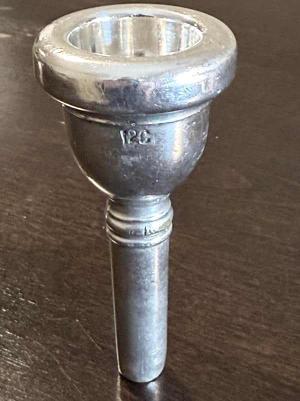 Bach Mt. Vernon 12C Trombone Mouthpiece - Silver image 1