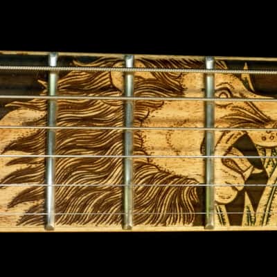 Blueberry Guitar Electric Baritone 2022 - Hand Carved & Handmade image 8