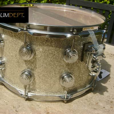 ✮ IMMACULATE, UNPLAYED ✮ DW COLLECTORS SERIES * VLT * 14 x 8 DEEP ✮100% Maple SNARE ✮ BROKEN GLASS ✮ True Hoops ✮FAT SOUND ! image 14