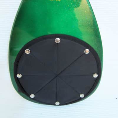 Extremely RARE (#10 of only 100 made) ZVex Drip w/ built in wah probe 2000 Green Sparkle image 7