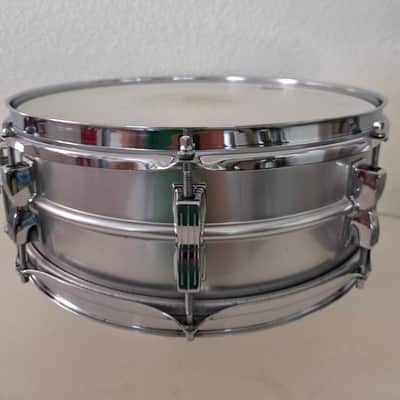 67 Ludwig  Acrolite No. 404-grey matte finish and chrome image 4