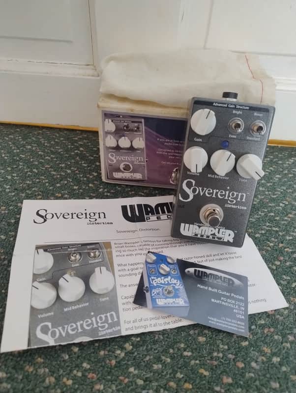 Wampler Sovereign Distortion 2010s - Gray image 1