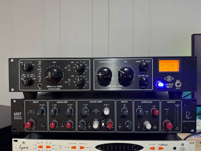 Universal Audio LA-610 MkII Tube Channel Strip 2008 - Present - Black image 1