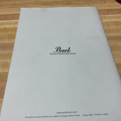 Pearl Spare Drum Parts Catalog 2004 image 2