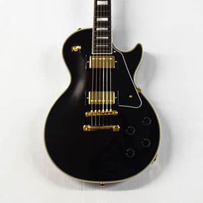 Epiphone "Inspired by Gibson Custom" Les Paul Custom - Ebony image 1