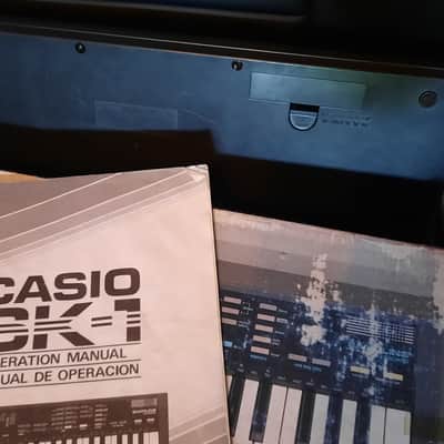 Casio SK-1 32-Key Sampling Keyboard 1986 - Black image 8
