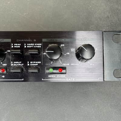 Alesis 3630 Dual-Channel Compressor / Limiter with Gate 1990s - Black image 5