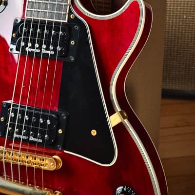 2010 Gibson Les Paul Custom VOS Wine Red image 6