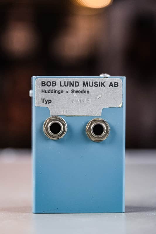USED Bob Lund Typ Helge Boost Pedal blue image 1