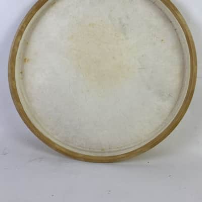 Leedy/Ludwig 13" Calf Skin Rack Tom Drum Head Batter Vintage 40s-50s USA 1 Tear image 3