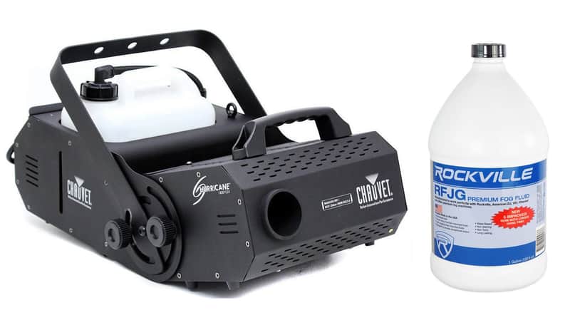 Chauvet HURRICANE H-1800 FLEX Fog / Smoke Machine H1800+Gallon of Fog Juice image 1