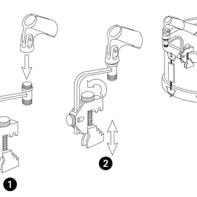 Shure A56D Microphone Drum Mount image 2