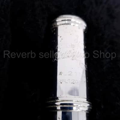 Antigua Vosi Student Closed Hole Silver-plated FLUTE # FL2110 w/ Hard Carry Case image 8