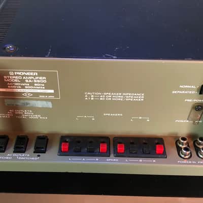 Pioneer SA-9900 Integrated Amplifier W/ TX5500 II Tuner - Vintage 1976 Silverface image 6