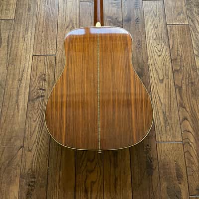 1980s Yamaha FG-350D Acoustic Dreadnought Guitar Natural Nippon Factory w/OHSC image 4