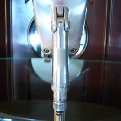 Vintage 1940's Shure 51 dynamic omni-directional microphone w cable and Bogen stand 55 55S 55SW Jerry Lee Lewis image 8