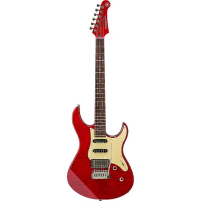 Yamaha Fired Red, Pac612 Electric Guitar image 3