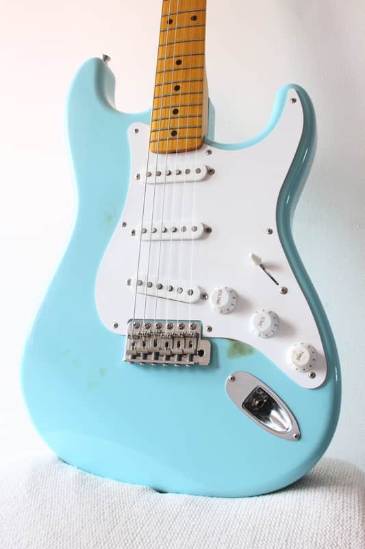 Fender Japan '57 Reissue Stratocaster ST57-TX Sonic Blue 2010-11